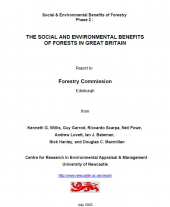 The Social and Environmental Benefits of Forests in Great Britain: Main Report